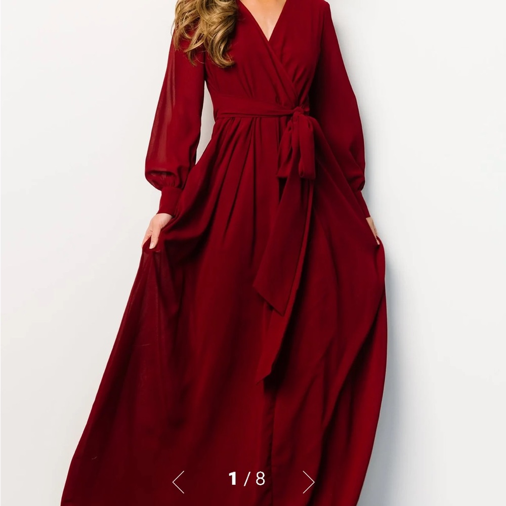 Maroon/Red dress